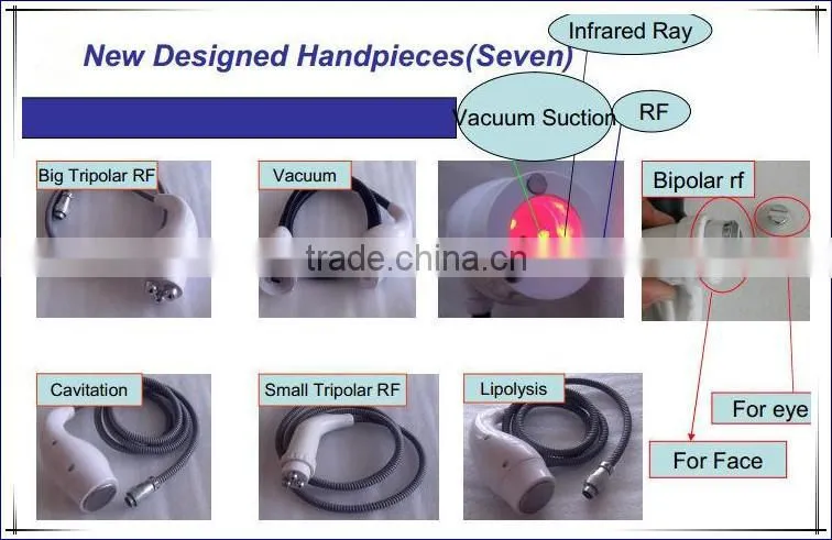 7 in 1 professional ultrasonic cavitation machine for sale