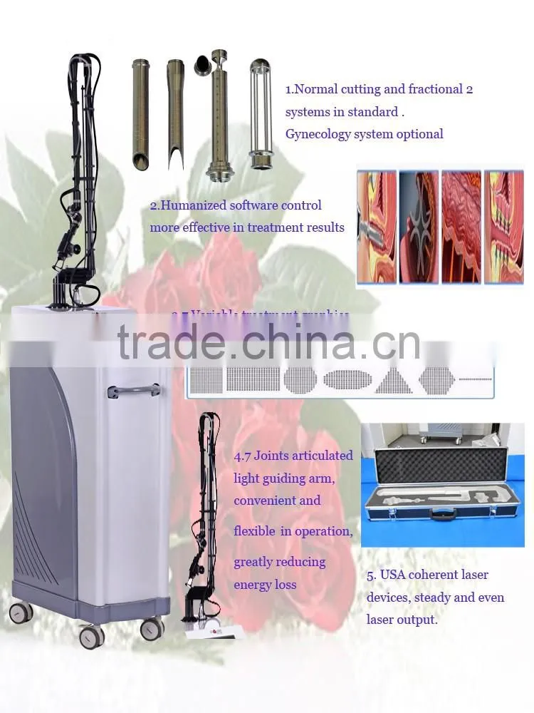 Merry christmas biggest discount! GGLT 30w CO2 Fractional laser vaginal rejuvenation machine