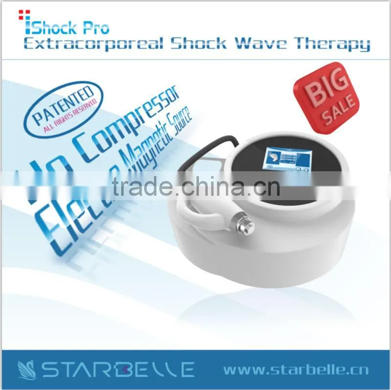 2014 extracorporeal shock wave therapy equipment iShock Pro