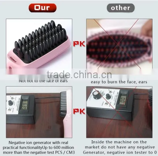 New China hair straightener be evolution can Adjustable temperature and application zig zag hair flat irons hair straightener