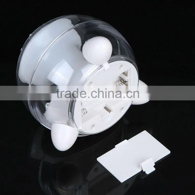 7 color light alarm clock with nature sound