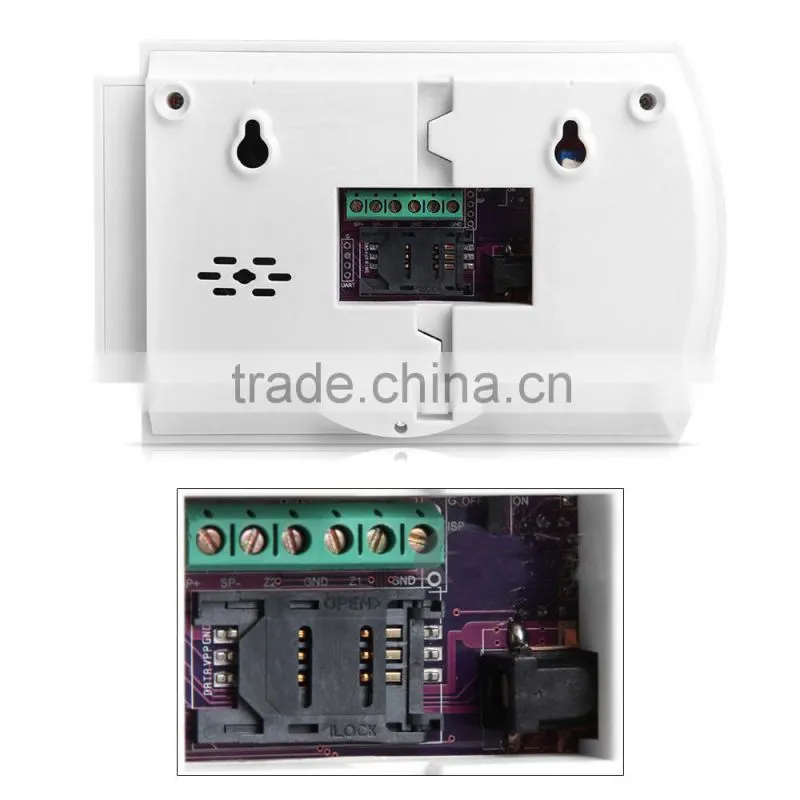 ZONEWAY ZW-G10AT wireless GSM alarm support phone APP