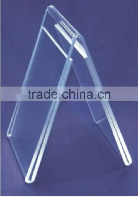clear plastic price label holder