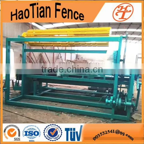 cheap automatic field wire mesh guard fence making machine