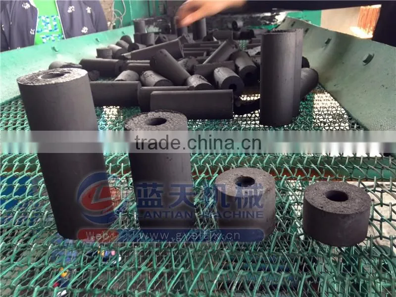 Environmental Protection Small Hydraulic Press Machine For BBQ Bamboo Charcoal