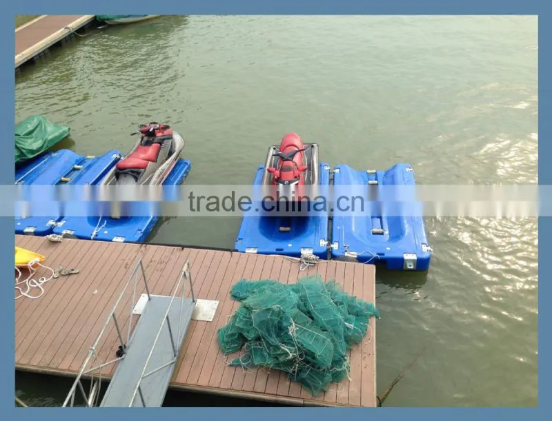 Ocean PE Plastic Modular Marine Jet Ski Floating Dock