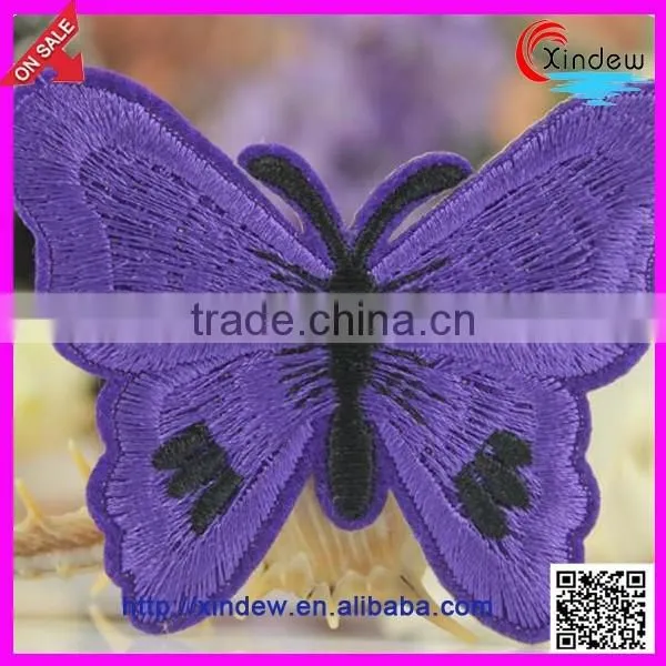 Customized Embroidery Butterfly Patch