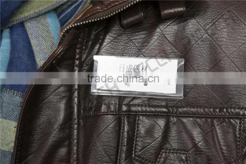 Promotional Fashion Design Magnetic Name Badges with 2 round discs