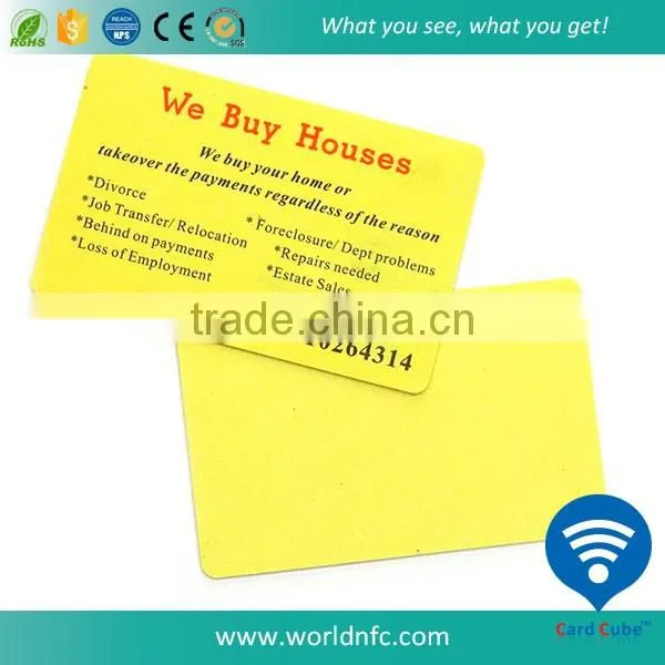 Customize Printing Plastic Visiting Card