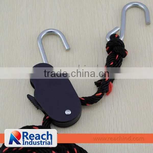 1/4" Metal Pulley Rope Ratchet Hangers