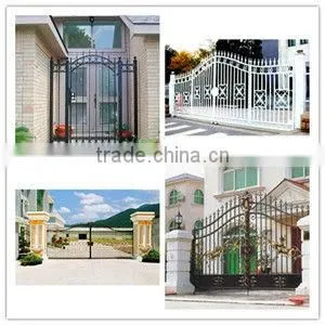 Competitive wrought iron folding gate