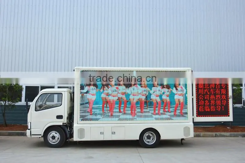 P6, P8, P7,P10 Full Color DFAC Mobile Led Truck