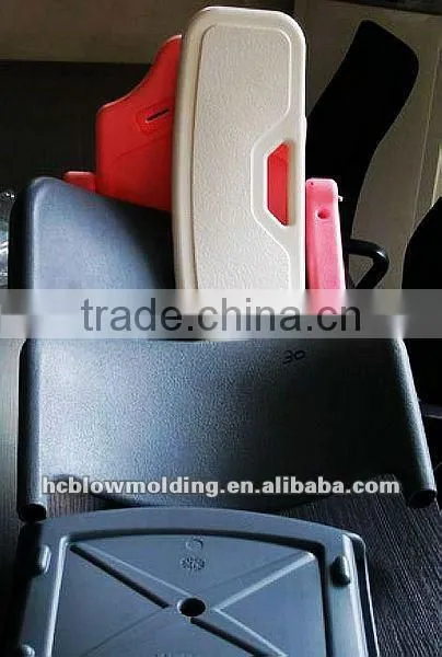 OEM blow molding plastic chair bus seat PE plastic seat for bus Huizhou factory