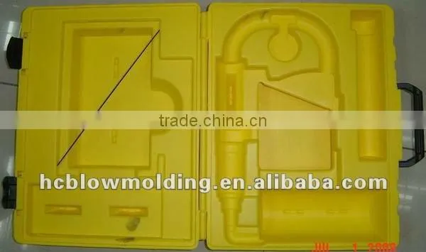 OEM blow molding plastic tool case car ratchet socket wrench plug kits/set