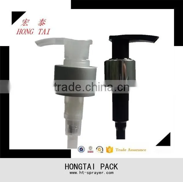 cosmetic bottle packaging with silver flip top cap 24/410