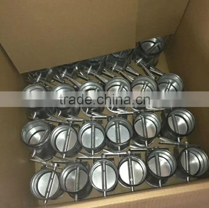 Round Manual Air Damper