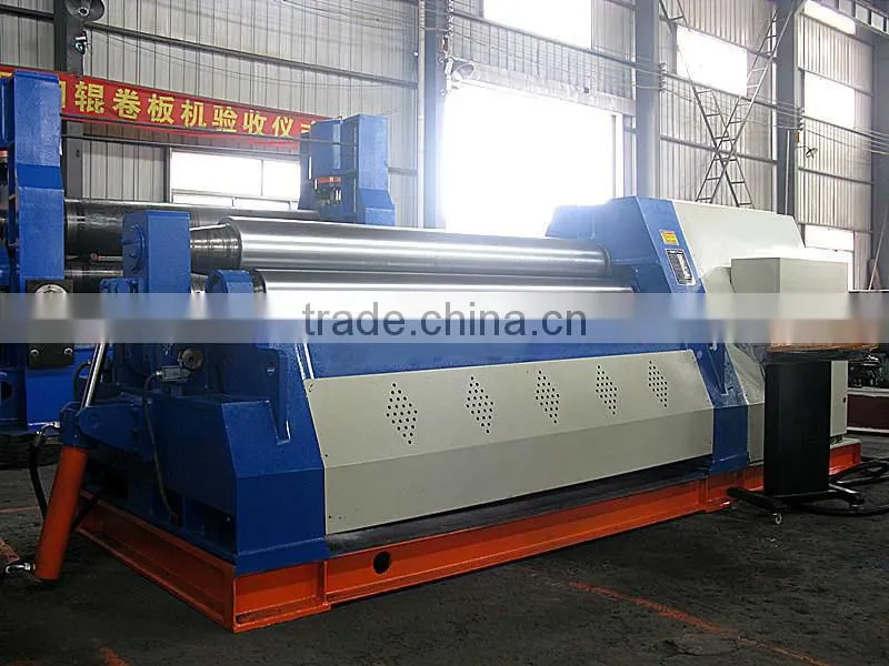 rolling seam welding machine,W11 series aluminium 3-roller mechanical asymmetrical SHEET rolling and bending machine