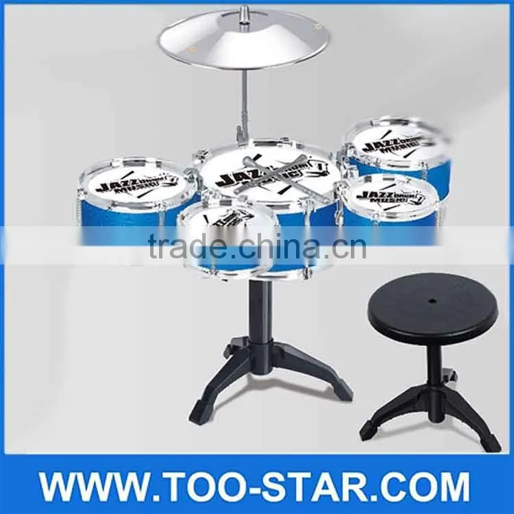 Gift Children's toys Children learn music toys drums a set of drum Children's Jazz drum kit