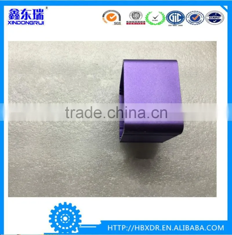 supply purple color aluminium profile for windows frame parts