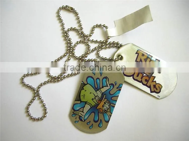 Custom Logo Full Printing Dog Tag