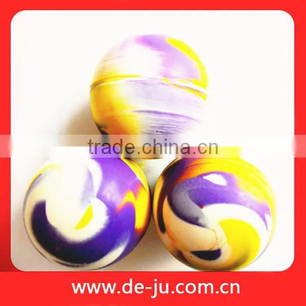 Orange Rubber Cheap Halloween Printing Bouncy Ball