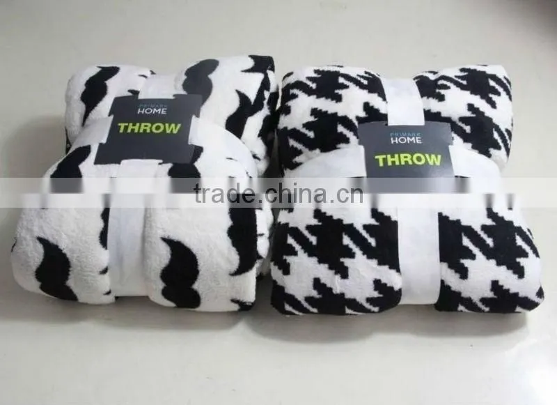 Coral Fleece Throw surplus inventory