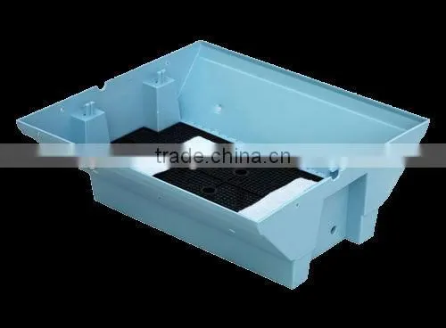 SOL 2015 eco-friendly saddle shaped planter plastic pot flower planter