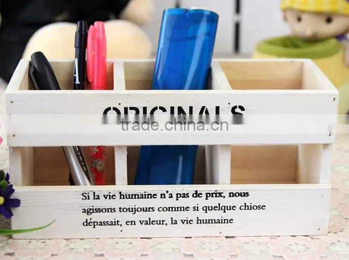 New design handmade great process wooden pencil case