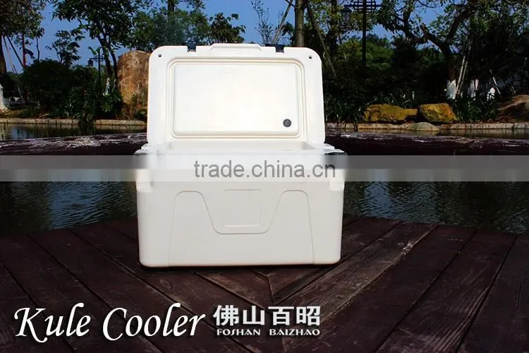 ALL SIZE Trolley PE plastic portable round picnic cooler box for bike