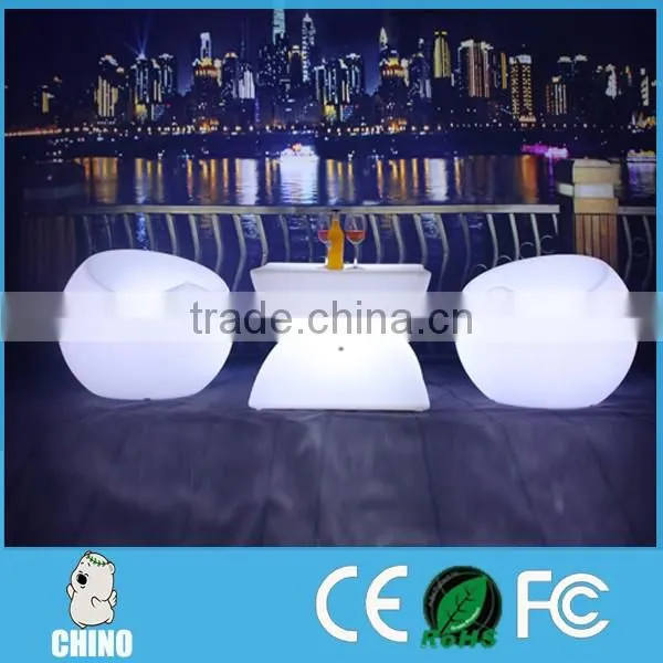Lounge Table with bar stool LED bar furniture nightclub furniture