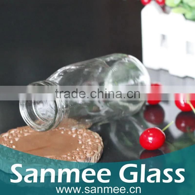 Supplies Brand Name Glassware 263ml Transparent Glass Bottle Wholesale