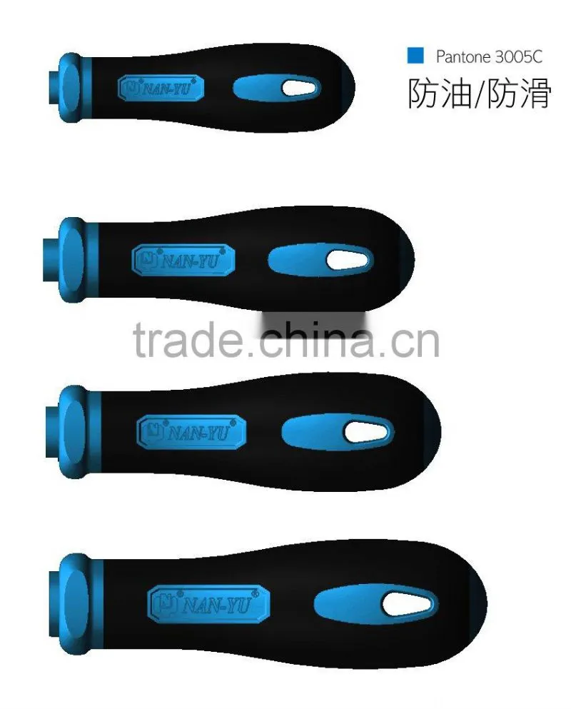 Professional-Quality Screwdriver Bit with Soft Finish Handle
