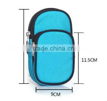 2014 portable anti-theft phone bag for kinds of phone with polyester