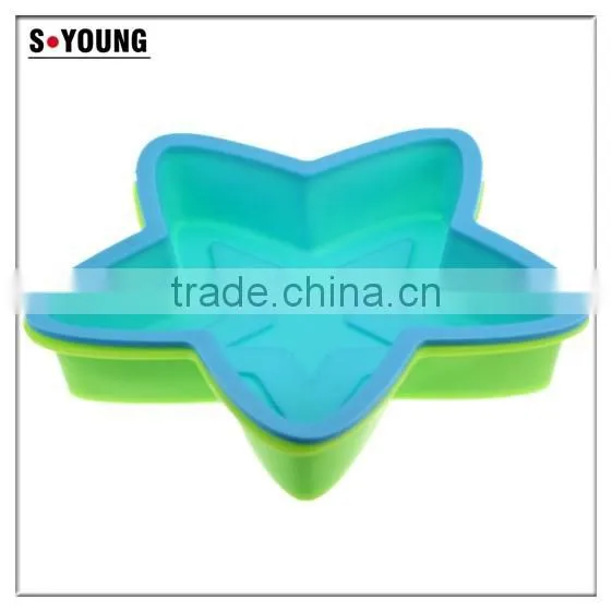 11051 star Shape Silicone Cake Mold
