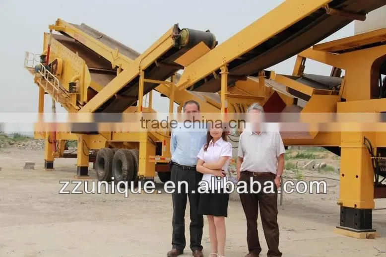 2010-2014 Hot Sold Patent Portable Concrete Waste Recycling Machine for City Demolition