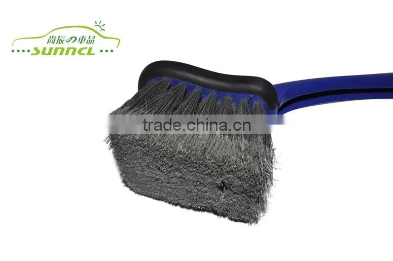 Car Wash Brush with Long Handle , PP Material Auto Washing Brush , Car Cleaning Kit