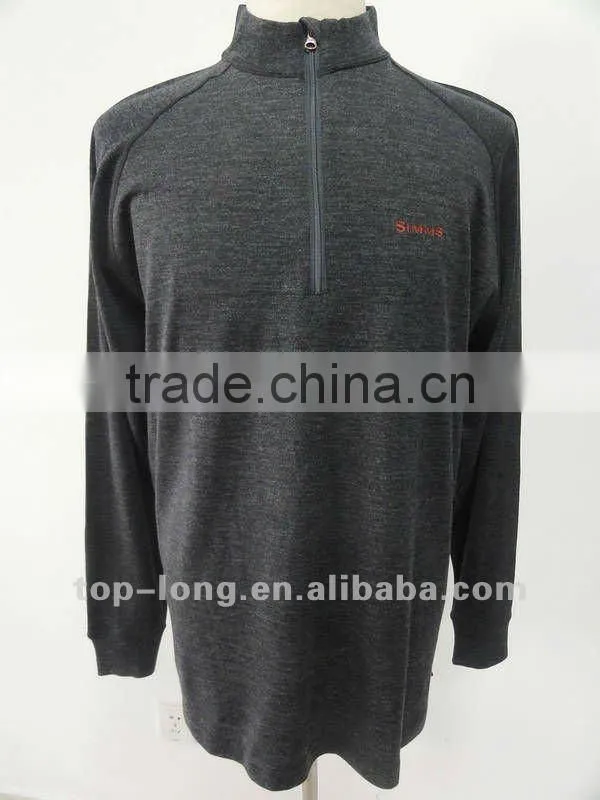 100% merino(70s) charcoal long johns men thermal underwear