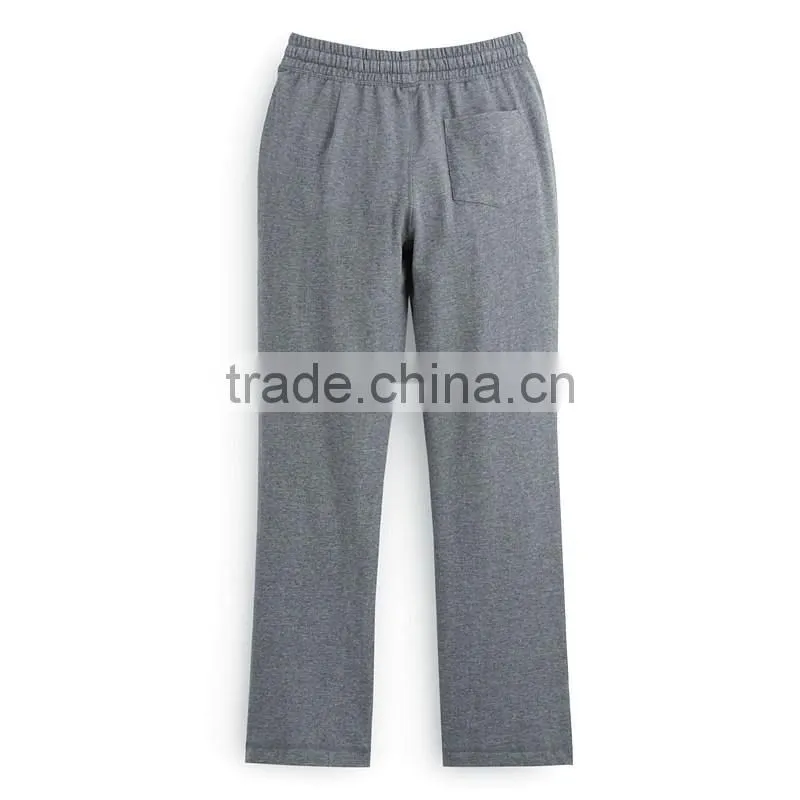 2015 Hot sale mens trousers 100% cotton casual sweat pants jogging & running pants