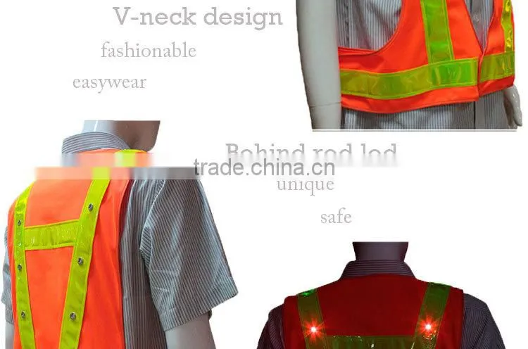 Wholesale Led Flashing Hi Vis Work Shirt/Hi Vis Polo