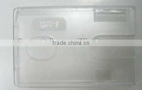 plastic id card holder name tag holders lanyard pouch holder