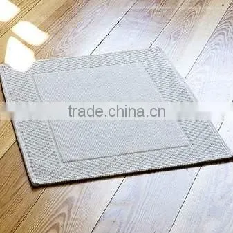 100% Cotton High QualityJacquard Hotel Bath Mat