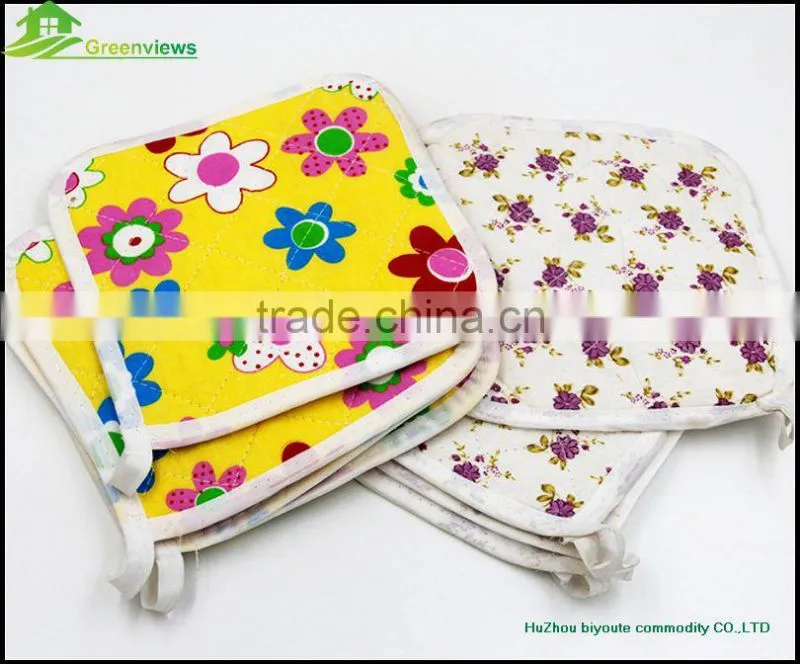 Promotional 100% Cotton Pot Holder for Kitchenware pot holder