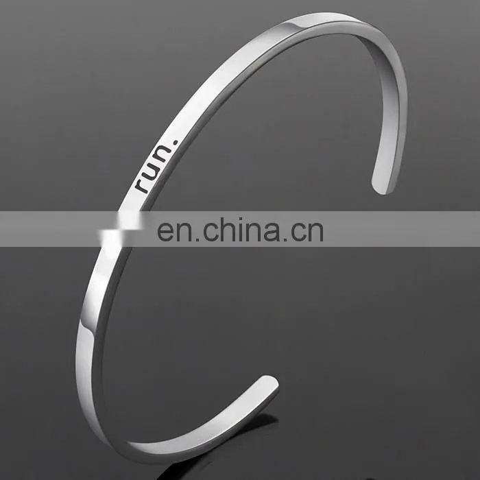 Couple bracelet creative inspired stainless steel jewelry