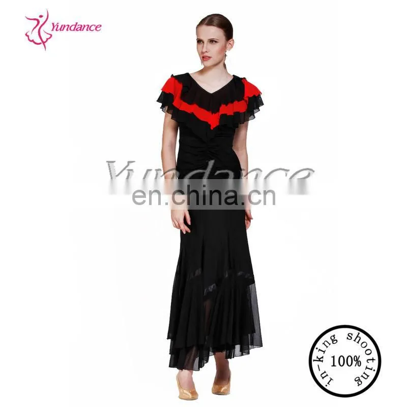Ballroom dance performance suit training dancing clothes