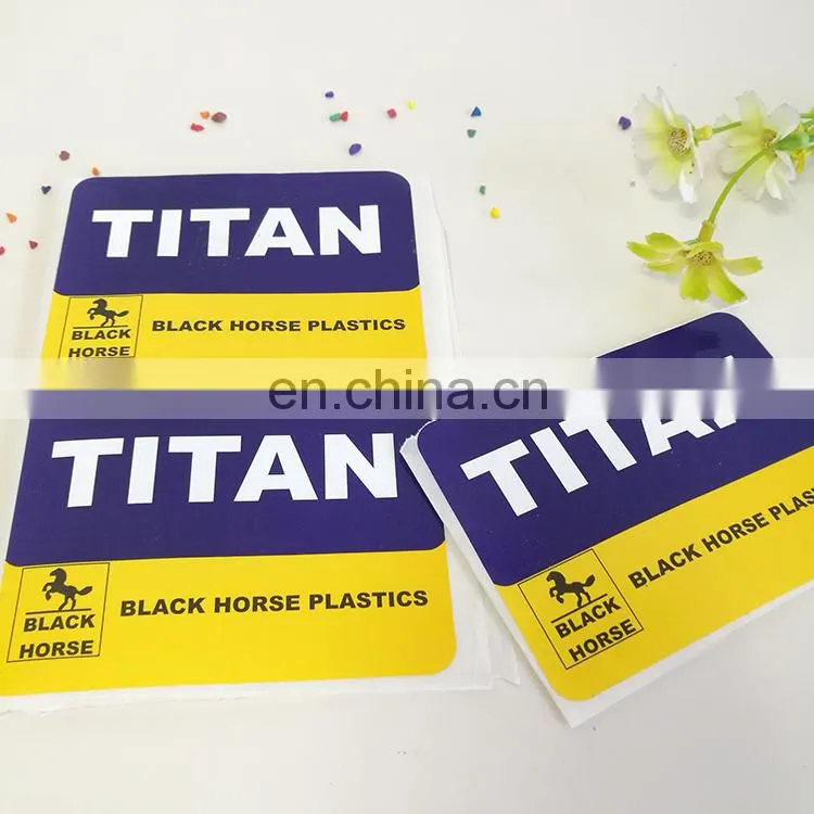 Professional manufacturer customized Piece cutting sticker,custom logo printing self adhesive sticker