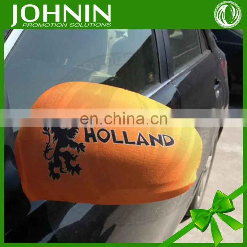 custom fabric heat transfer printing car side mirror cover