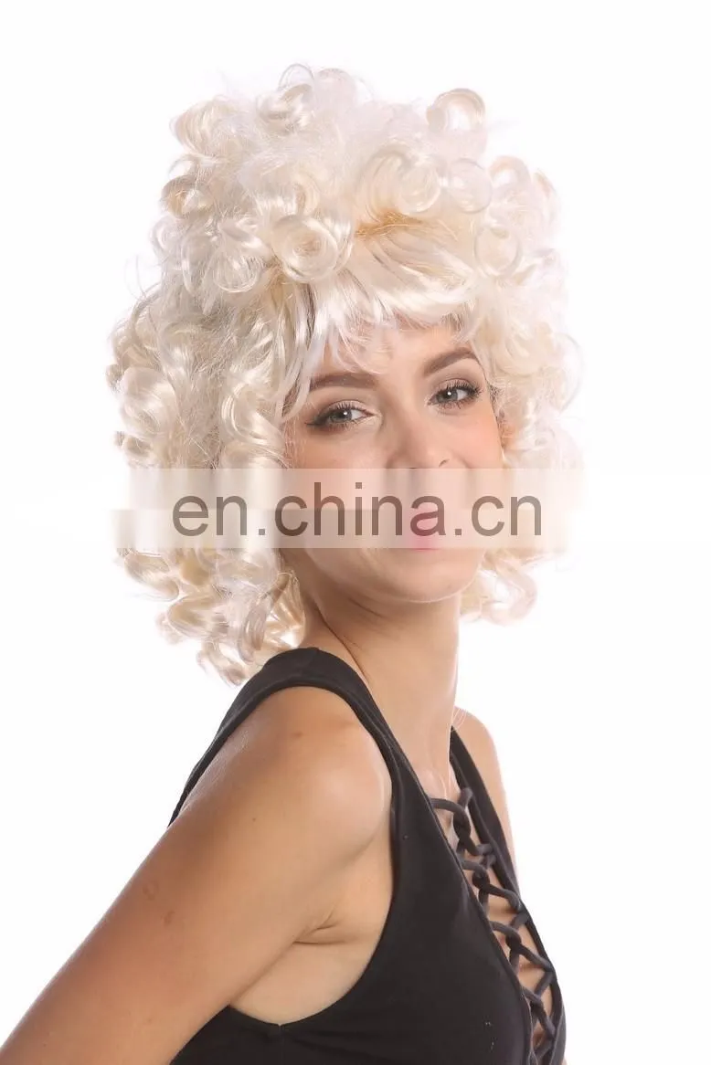 Carnival Barock white nobal wigs P-W240