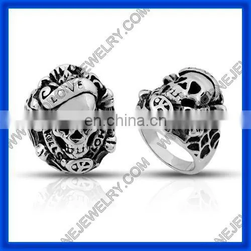 2014 China Cheap Piercing skull water transfer film