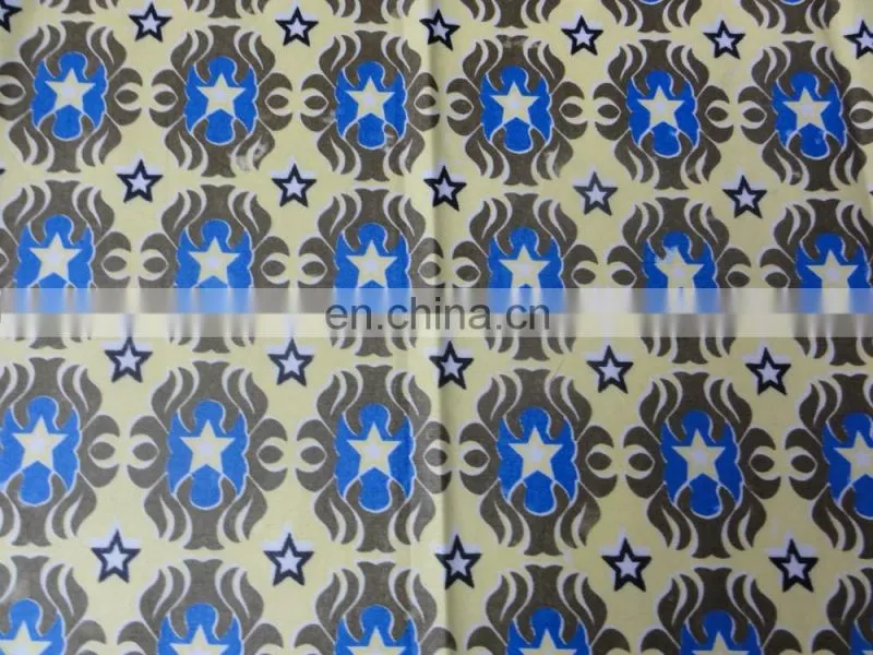 Nigerian Textiles High Quality Polyester Wax African Fabric Wholesales and Retail
