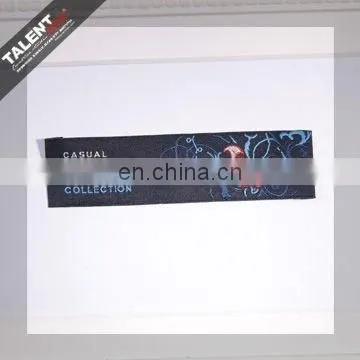 custom private brand casual fashion garment woven label